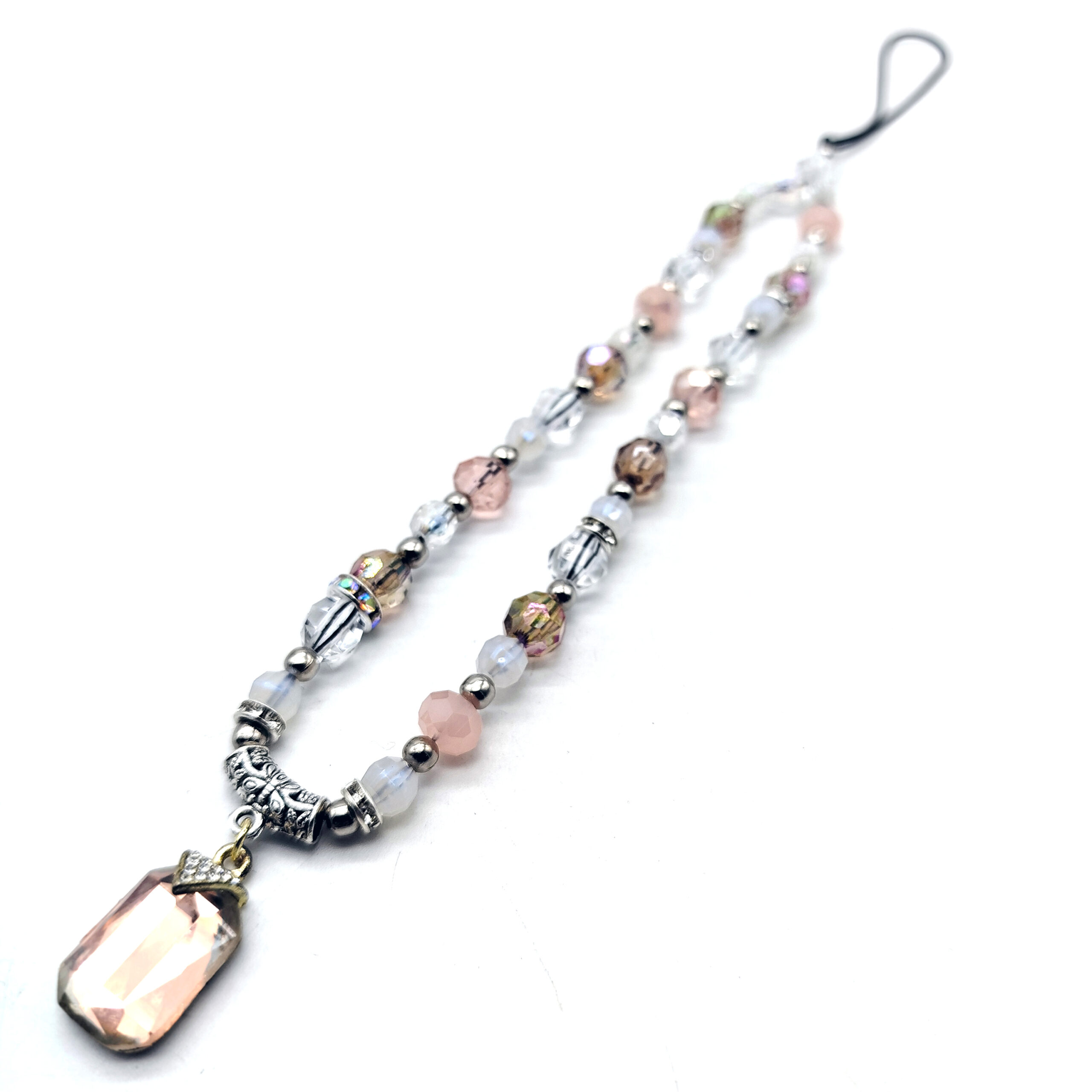 Strap Con Dijes  Piedra Cristal