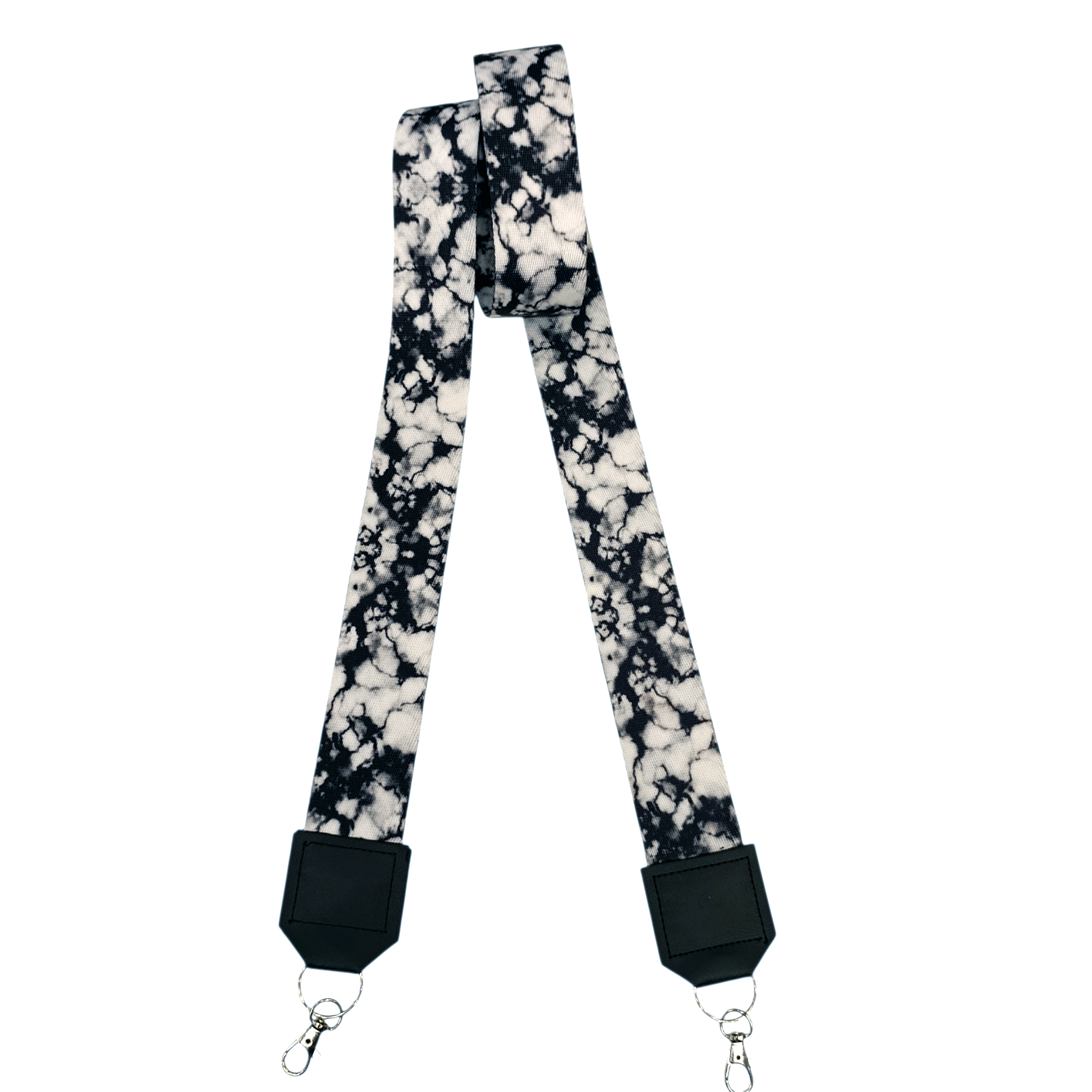 Correa Para Celular Batik Blanco Y Negro – Incluye Adaptador Transparente