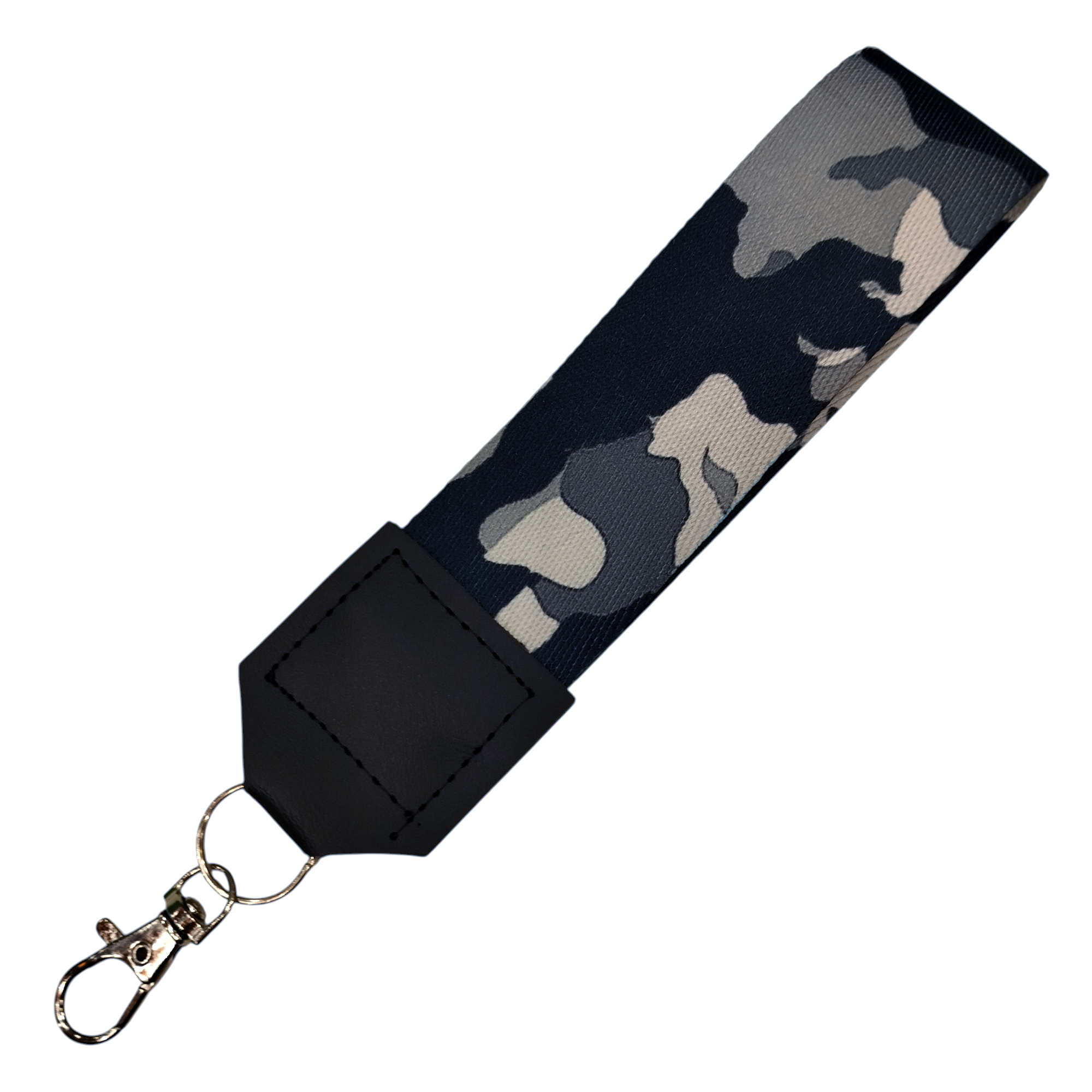 Strap Correa Para Celular Camuflado Gris – Incluye Adaptador Transparente