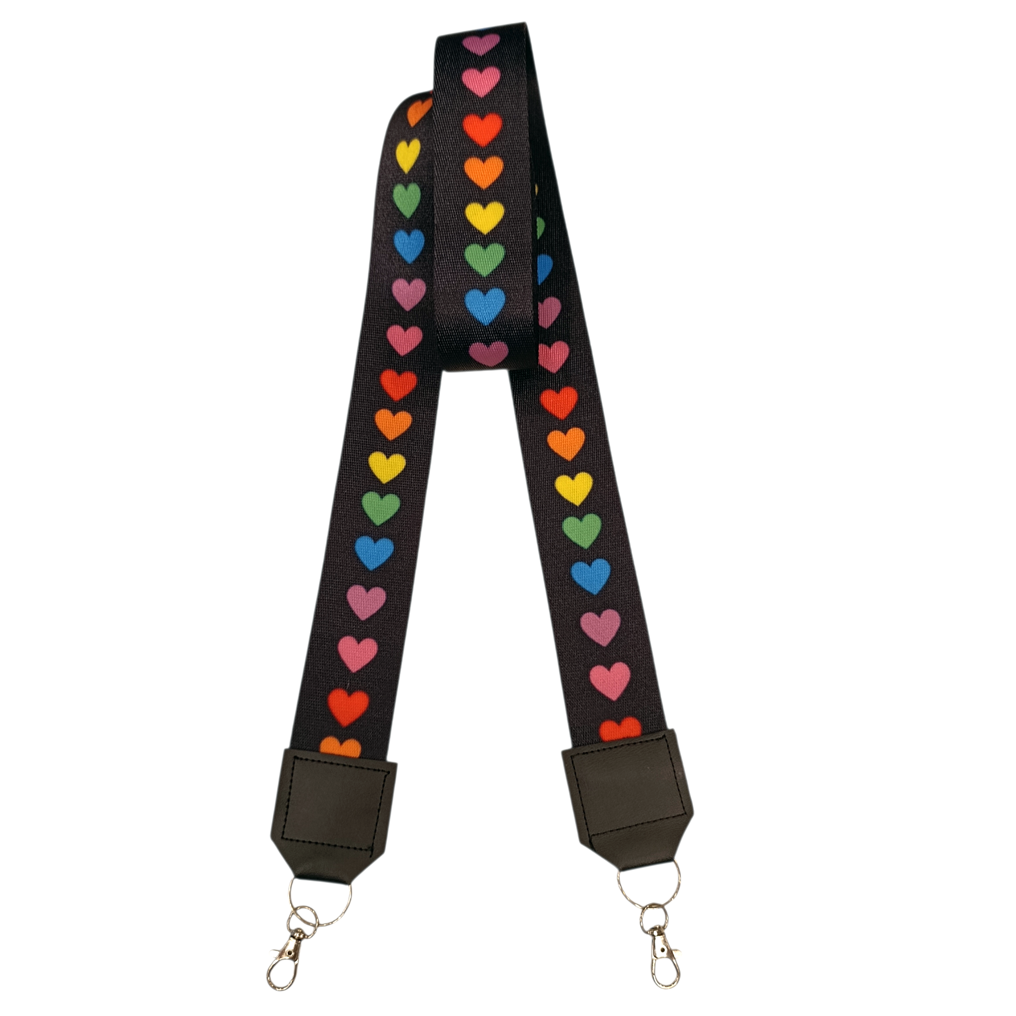 Correa Para Celular Corazon Multicolor – Incluye Adaptador Transparente