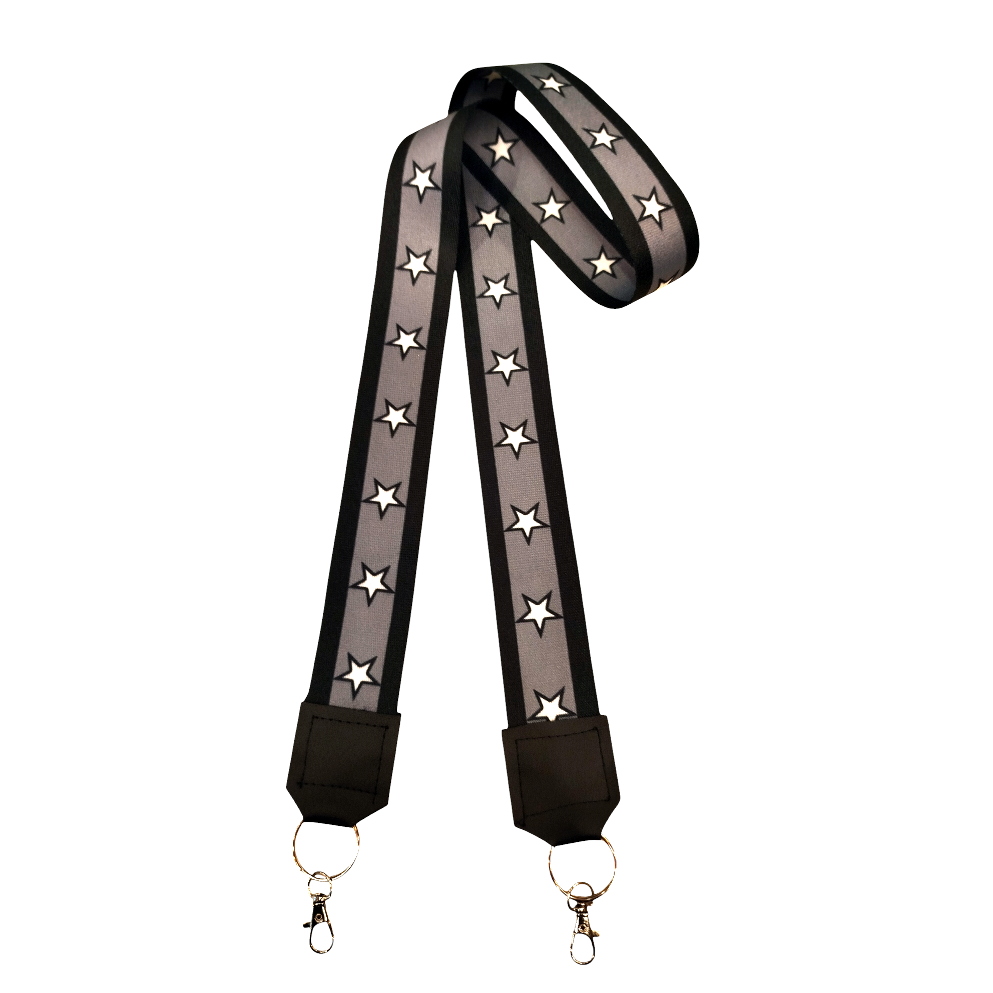 Correa Para Celular Estrella Gris – Incluye Adaptador Transparente