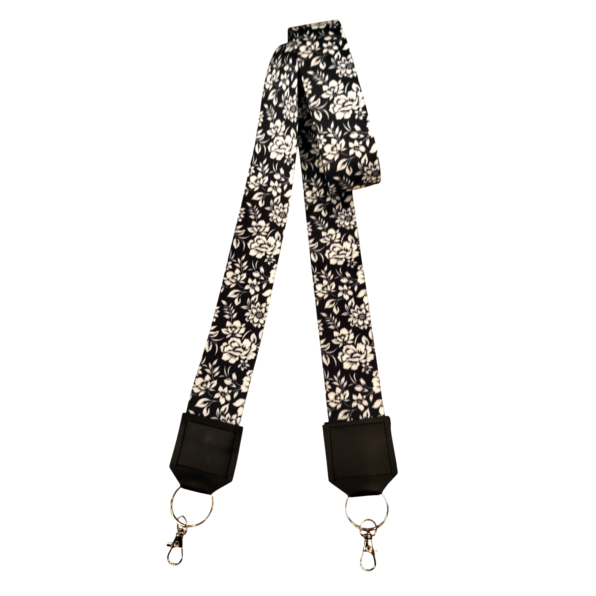 Correa Para Celular Flor Blanca – Incluye Adaptador Transparente