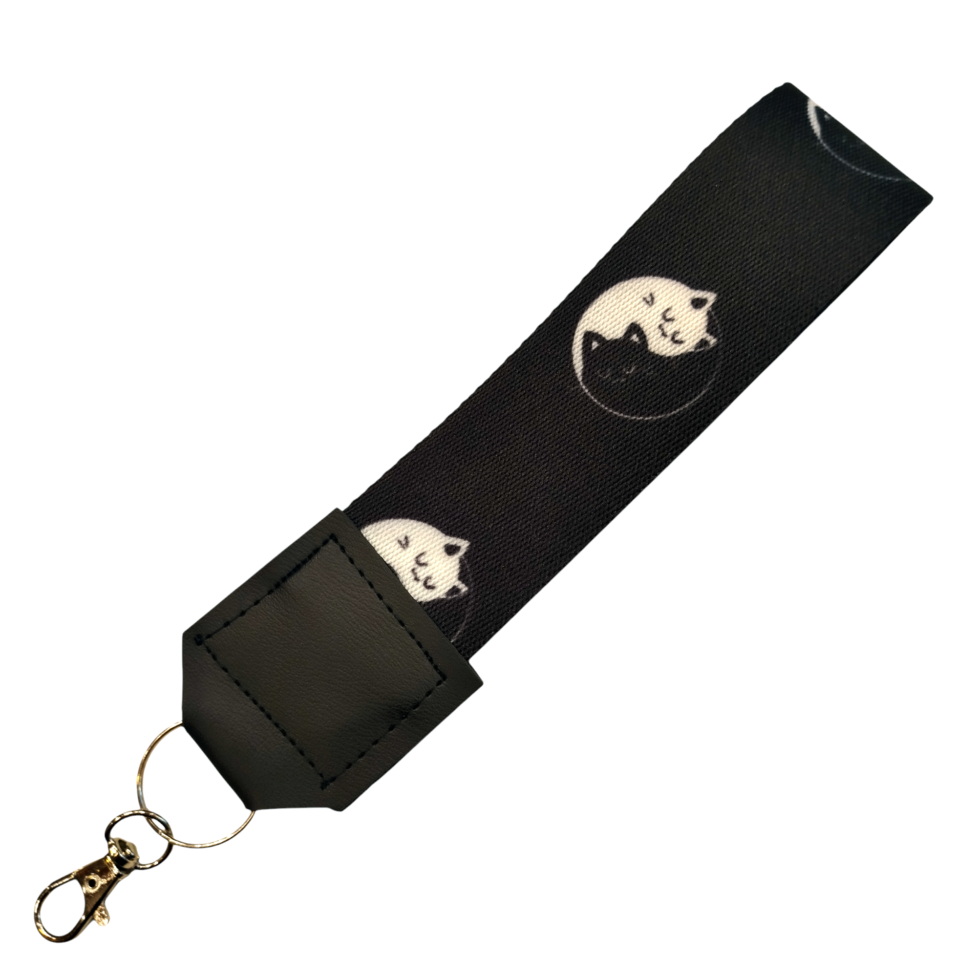 Strap Correa Para Celular Gato YinYang – Incluye Adaptador Transparente