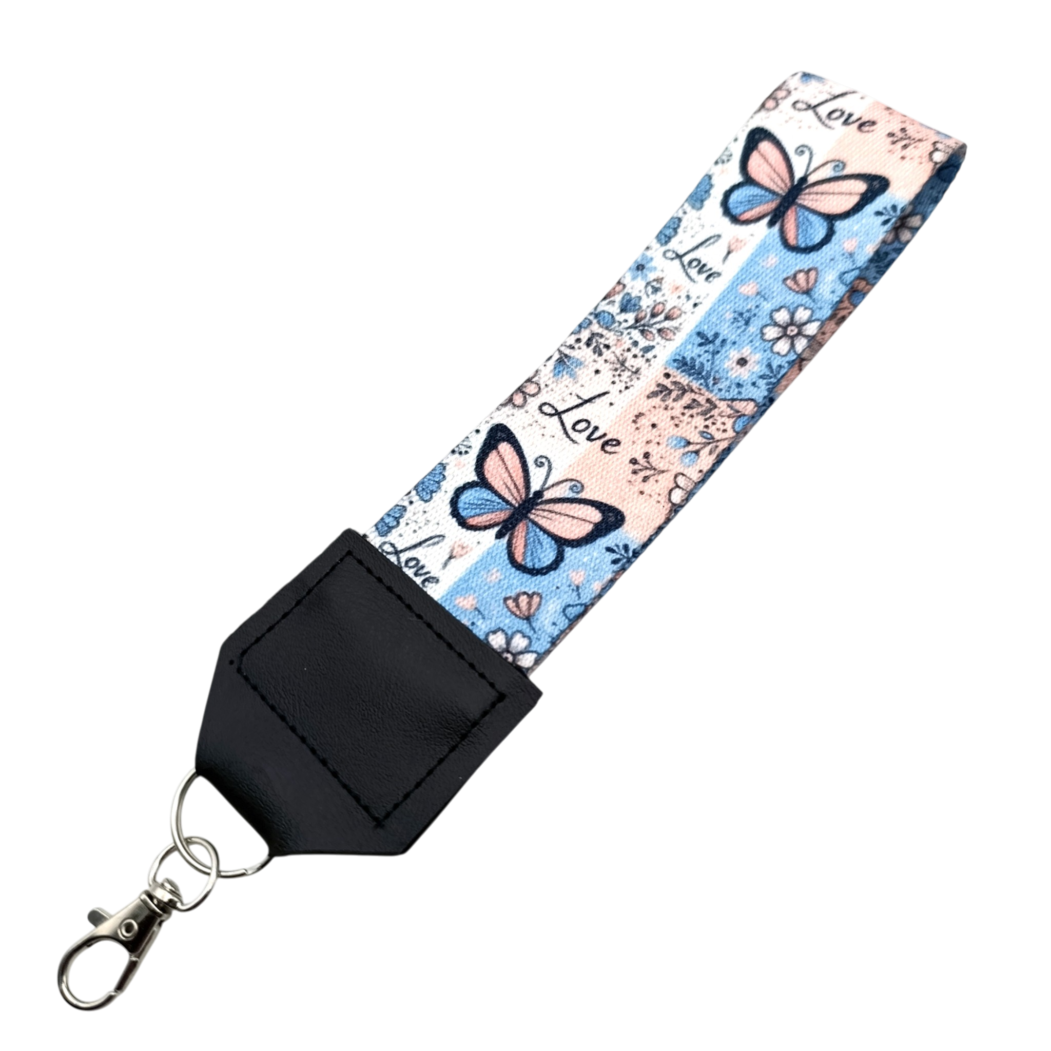 Strap Correa Para Celular Mariposa – Incluye Adaptador Transparente