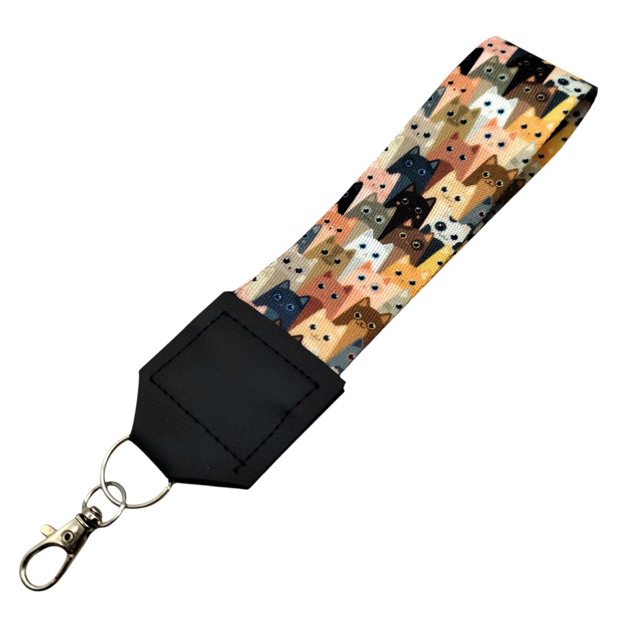 Strap Correa Para Celular Multi Gatos – Incluye Adaptador Transparente